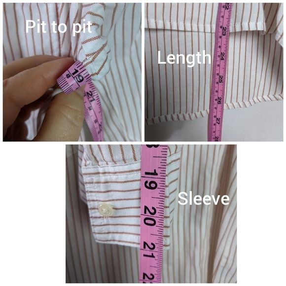 Madewell Striped Lace Up Front Pop Over Top Sz S - Picture 3 of 6